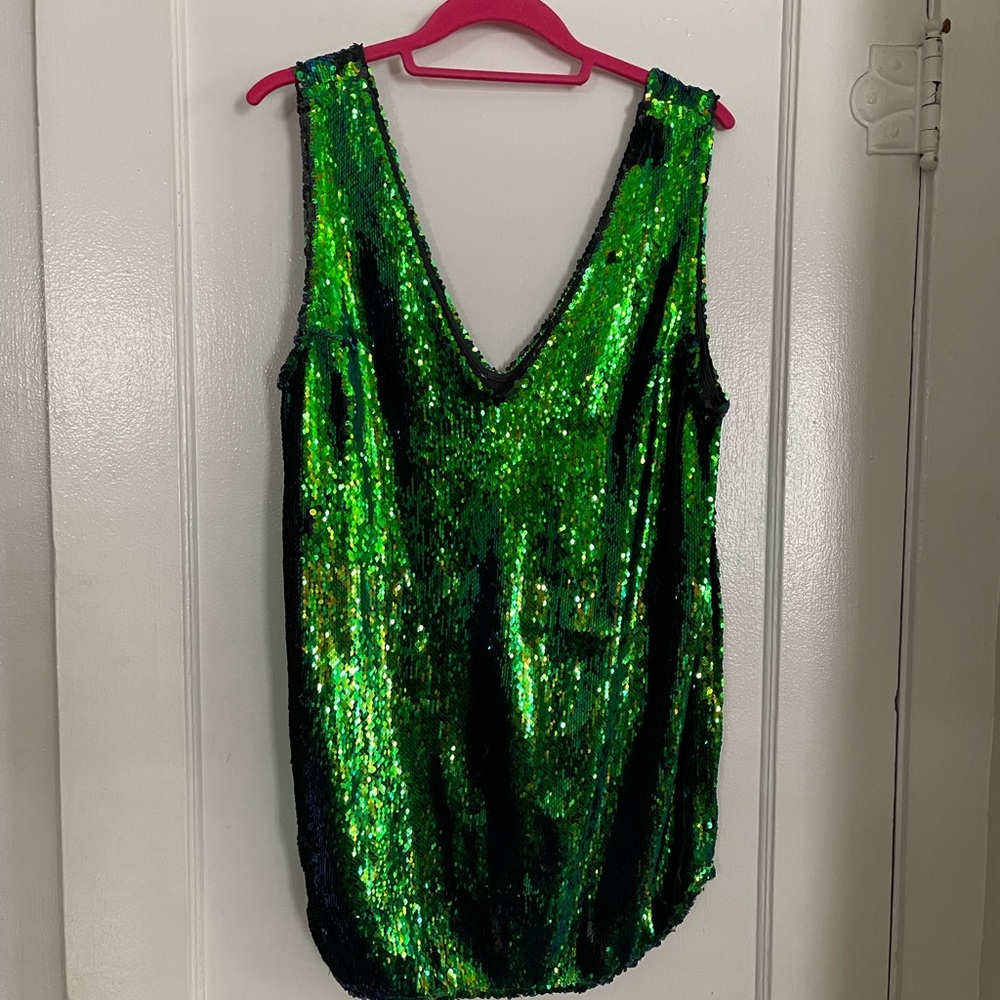 Free People Sequin Tank